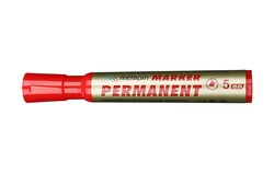 Metapin Permanent Marker Kesik Uç Kırmızı 