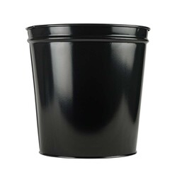 Mimaks - Mimaks Çöp Kovası Metal Tam Perfore D-1 Siyah10 lt Mimaks - Mimaks Çöp Kovası Metal Tam Perfore D-1 Siyah10 lt