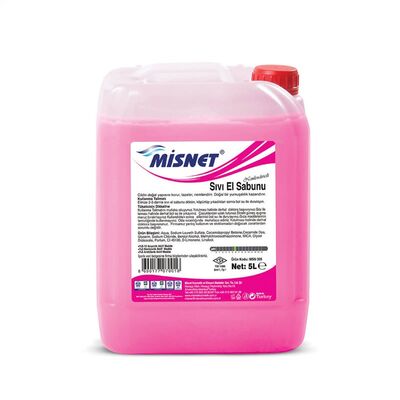 Misnet Sıvı Sabun Sedefli Pembe 5 kg SLD 39