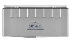 Mission Suluboya Silver Tablet Pıgment 12li 5012 - Thumbnail