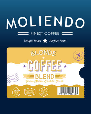 Moliendo Çekirdek Blonde Coffee Blend 1000gr