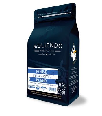 Moliendo Çekirdek Kahve House Blend 250gr