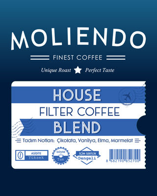 Moliendo Filtre House Blend Filtre Kahve 250gr