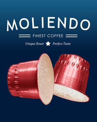 Moliendo Kapsül No:10 Nespresso Uyumlu Alüminyum Kapsül 10 Adet