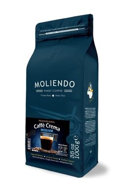 Moliendo Çekirdek Kahve Professional Caffe Crema Medium 1kg
