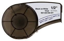 Etiketim - Muadil Brady BM21-500-595-WT Black on White Etiketim - Muadil Brady BM21-500-595-WT Black on White