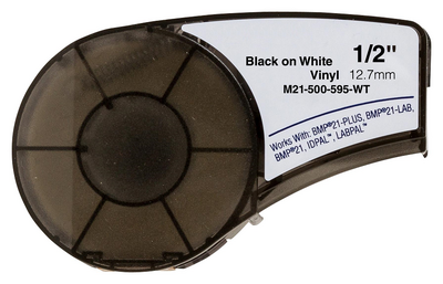 Muadil Brady BM21-500-595-WT Black on White