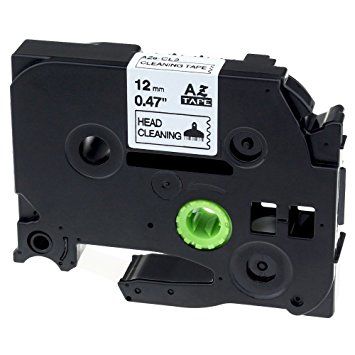Muadi P-Touch TZ-tape 12mm Etiket Yeşil-Siyah 12TZE731
