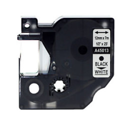 Etiketim - Muadil D1 Yedek Şerit 12mmx7m Beyaz/Siyah 45013 Etiketim - Muadil D1 Yedek Şerit 12mmx7m Beyaz/Siyah 45013