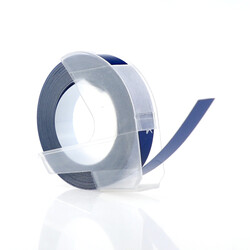 Etiketim - Muadil Dymo Kabartma Mavi 9mm Etiketim - Muadil Dymo Kabartma Mavi 9mm