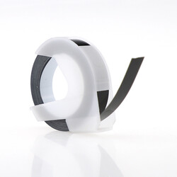 Etiketim - Muadil Dymo Kabartma Siyah 9mm Etiketim - Muadil Dymo Kabartma Siyah 9mm