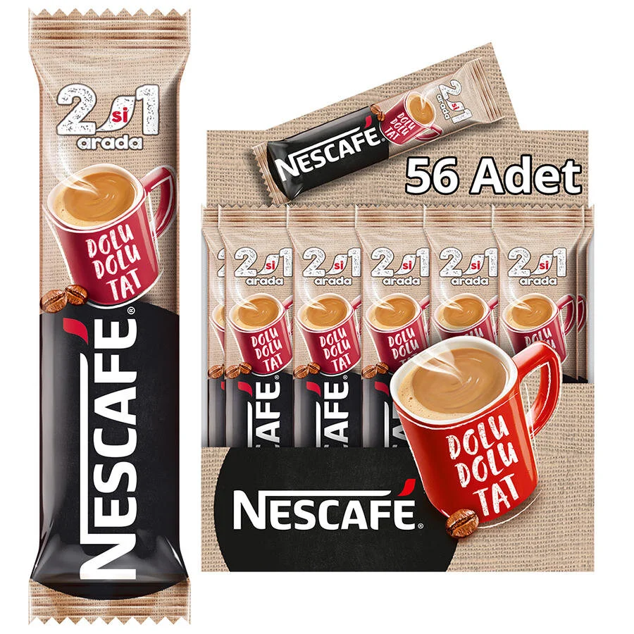 Nescafe 2si1 arada 56lı - Thumbnail