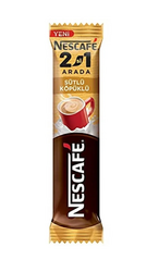 Nescafe 2si1 Arada Sütlü Köpüklü 10gr 48 li - Thumbnail