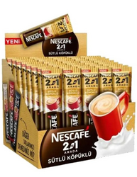 Nescafe 2si1 Arada Sütlü Köpüklü 10gr 48 li - Thumbnail