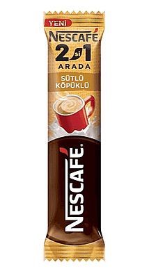 Nescafe 2'si 1 Arada Sütlü Köpüklü 10gr 48 li - 2