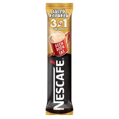 Nescafe 3ü1 Arada Sütlü Köpüklü 72′li