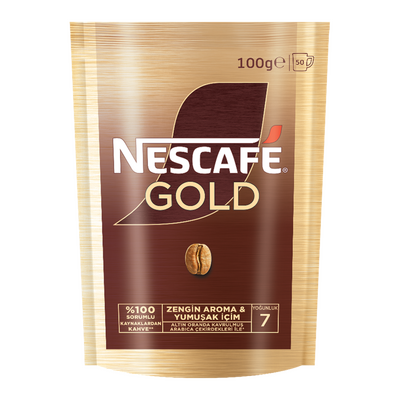 Nescafe Çözünebilir Kahve 100gr Gold 