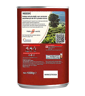 Nescafe Çözünebilir Kahve 1kg Classic - 2