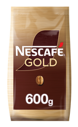 Nescafe - Nescafe Çözünebilir Kahve 600gr Gold 