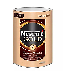 Nescafe Çözünebilir Kahve 900gr Gold 