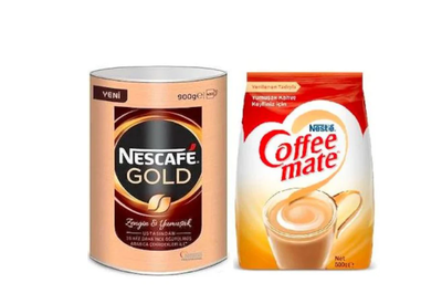 Set Nescafe Gold Kahve 900 G + Nestle Coffee Mate 500 G