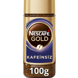 Nescafe - Nescafe Kafeinsiz Çözünebilir Kahve 100gr Kavanoz 