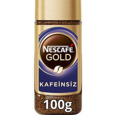 Nescafe Kafeinsiz Çözünebilir Kahve 100gr Kavanoz 