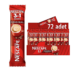 Nescafe Original 17.5gr 3'ü 1 Arada 72’li