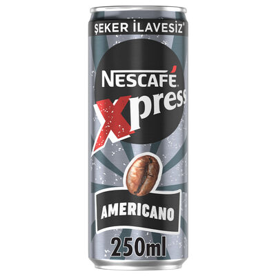 Nescafe Xpress Americano Şekersiz 250ml 24lü