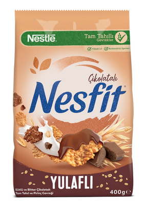 Nestle Nesfit Çikolatalı Tam Tahıl ve Pirinç Gevreği 400gr