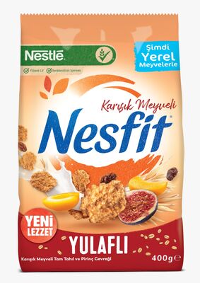 Nestle Nesfit Karışık Meyveli Tam Tahıl ve Pirinç Gevreği 400gr