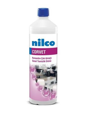 Nilco Corvet Genel Temizlik Ürünü Konsantre Çok Amaçlı 1lt 