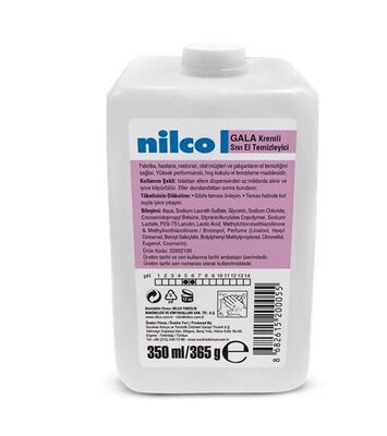 Nilco Gala Kartuş Sıvı El Sabunu Kremli 350ml 