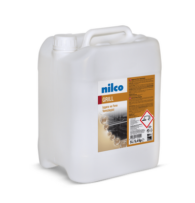 Nilco Grill Yanmış Yağ Temizleyici Yüksek Performanslı 5 lt 