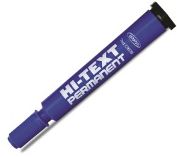 Hı-Text - Hi-Text Kesik Uçlu Koli Kalemi Mavi 830PC Hı-Text - Hi-Text Kesik Uçlu Koli Kalemi Mavi 830PC
