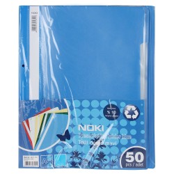 Noki - Noki Telli Dosya Eko Mavi 50li Noki - Noki Telli Dosya Eko Mavi 50li