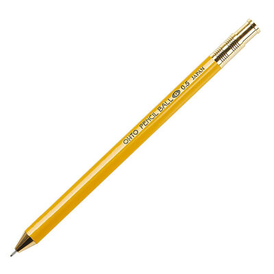 Ohto Wooden Tükenmez Kalem Sarı Nkg-450E-YL