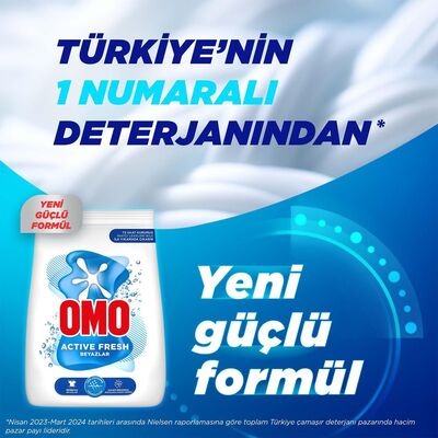 Omo Çamaşır Deterjanı Toz Active Toz Fresh Bundlesız 5,5 kg