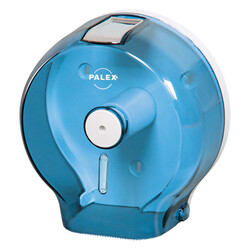 Palex - Palex Jumbo Tuvalet Kağıdı Dispenseri Şeffaf Mavi 3444-1 Palex - Palex Jumbo Tuvalet Kağıdı Dispenseri Şeffaf Mavi 3444-1