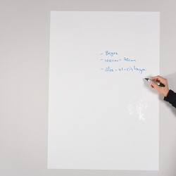 Panda Yazı Tahtası Folyosu 60 x 100 cm Beyaz 2 Adet PAN 740 - Thumbnail