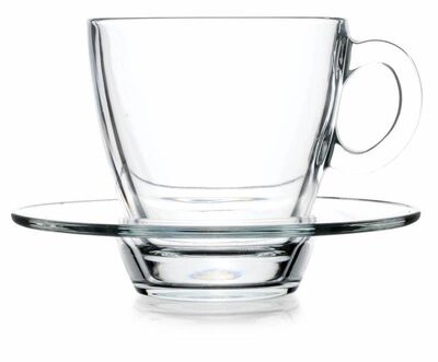 Paşabahçe Çay Fincan Takımı Aqua Cam 95040 6 lı