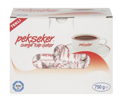 Pekşeker Tek Sargılı Kesme Şeker 750gr