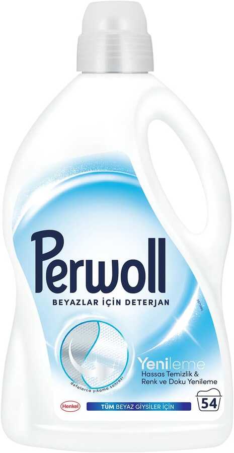 Perwoll Çamaşır Deterjanı Sıvı Beyaz 3 Lt