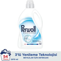 Perwoll Çamaşır Deterjanı Sıvı Beyaz 3 lt - Thumbnail
