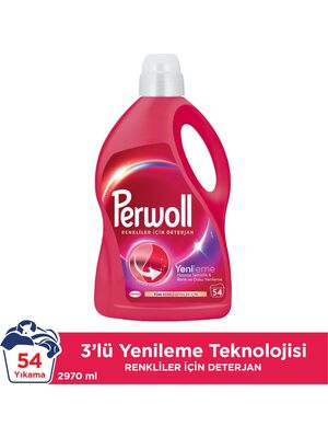 Perwoll Çamaşır Deterjanı Sıvı Tüm Renkler 3 lt