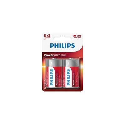 Philips Power Alkalin D Boy Pil LR20P2B/05