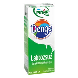 Pınar - Pınar Süt Laktozsuz 200ml
