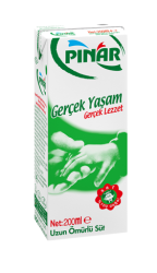 Pınar - Pınar Tam Yağlı Süt 200 ml