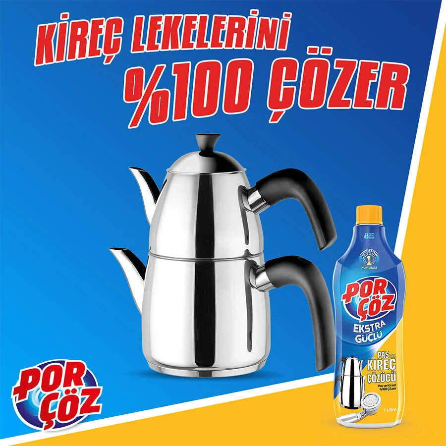 Porçöz Kireç ve Pas Sökücü 1 lt