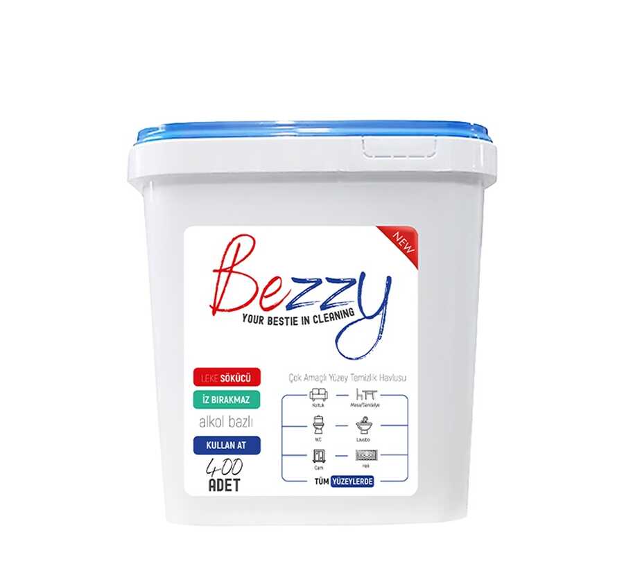 Promy P900 Bezzy Probox Hijyen %50 Alkol Karışımlı Hijyenik Islak Mendil Kovası 
